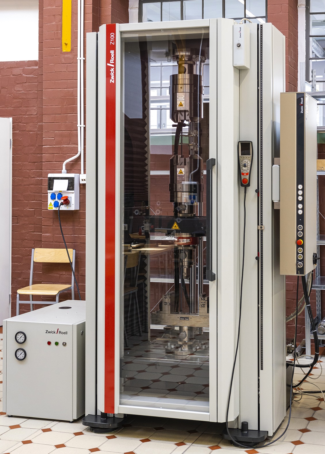 ZWICK Z100 testing machine Infrastructure database